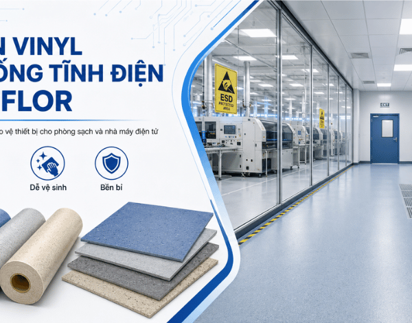 Sàn vinyl chống tĩnh điện IBTFLOR