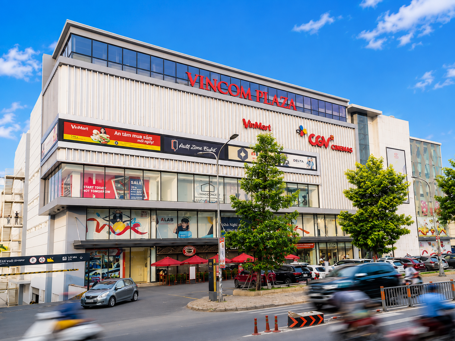 Công trình TTTM Vincom Phan văn trị