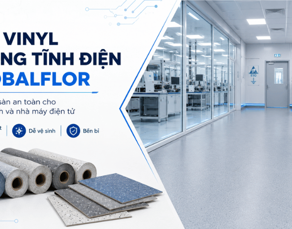 sàn vinyl chống tĩnh điện Globalflor